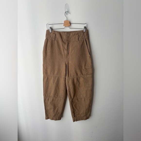 Anthropologie Etica Juni High-Rise Cargo Relaxed-Leg Jeans sustainable - Picture 2 of 9